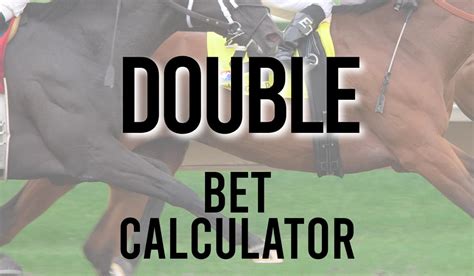 how to work out a double bet